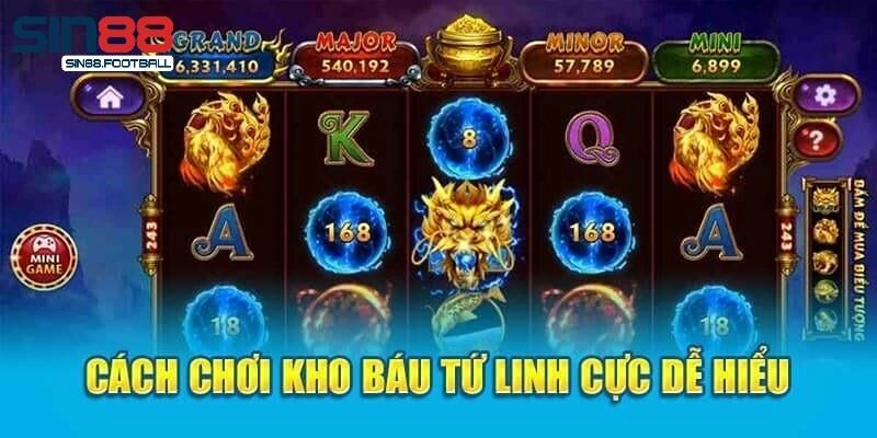 3 bước trải nghiệm nổ hũ tứ linh tại Sin88