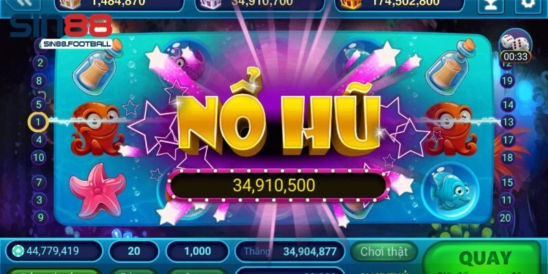 Một số game nổ hũ đổi thưởng